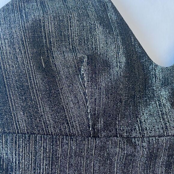 Cheryl Creations Silver Metallic Fitted Camisole - Picture 2 of 5